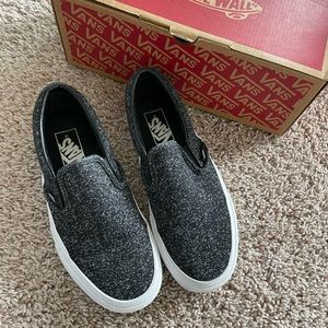 Vans classic slip on shoes